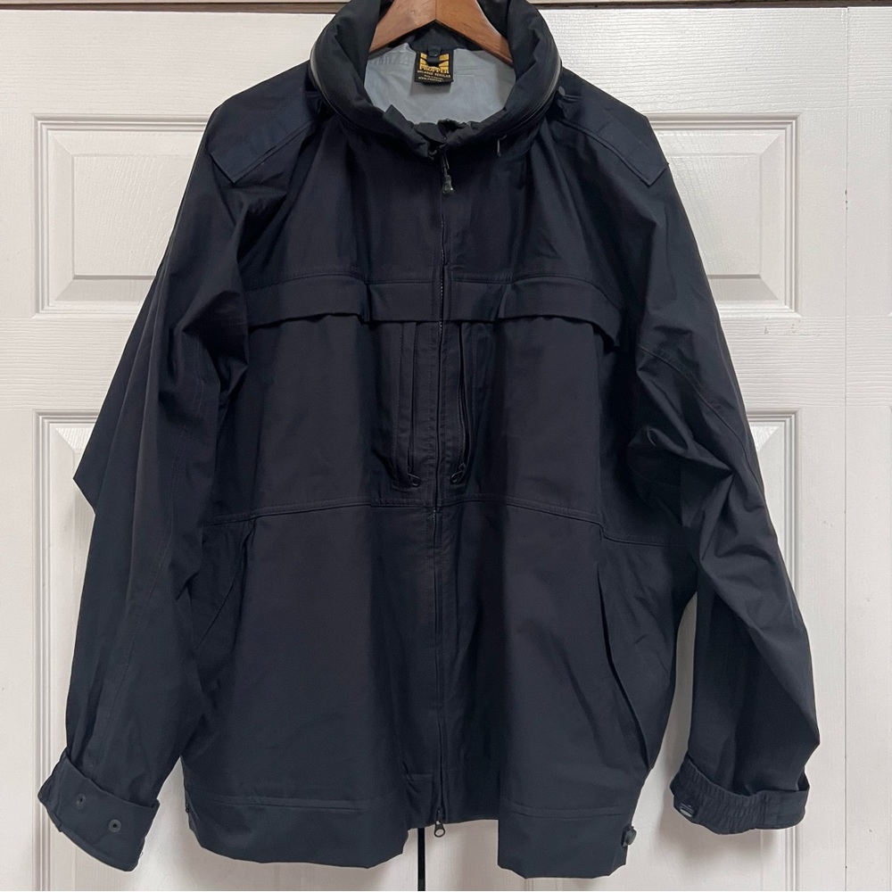 PROPPER Mans Coat Size 3X Black Jacket Pockets Full Zipper